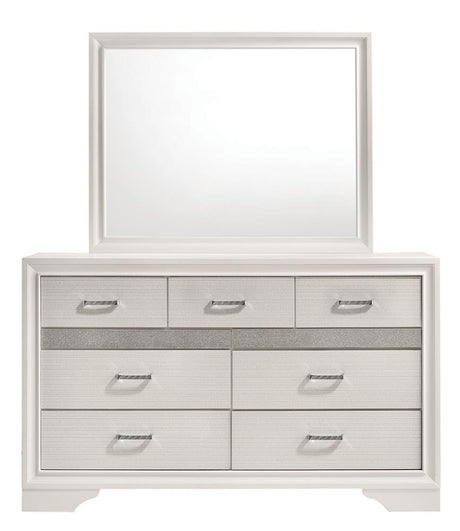 Miranda White 5-Piece Queen Platform Storage Bedroom Set from Coaster - Luna Furniture