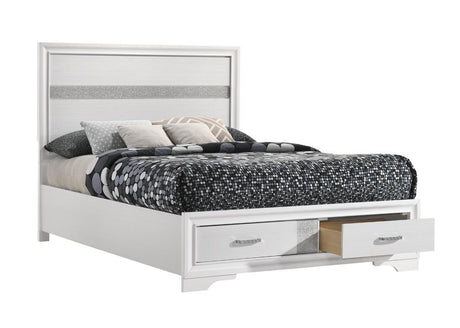 Miranda White Full Storage Bed from Coaster - Luna Furniture