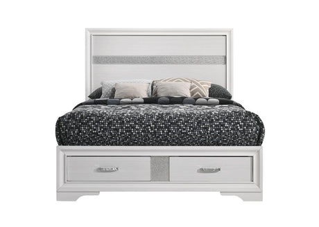 Miranda White Full Storage Bed from Coaster - Luna Furniture