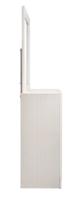 Miranda White Rectangular Mirror (Mirror Only) from Coaster - Luna Furniture
