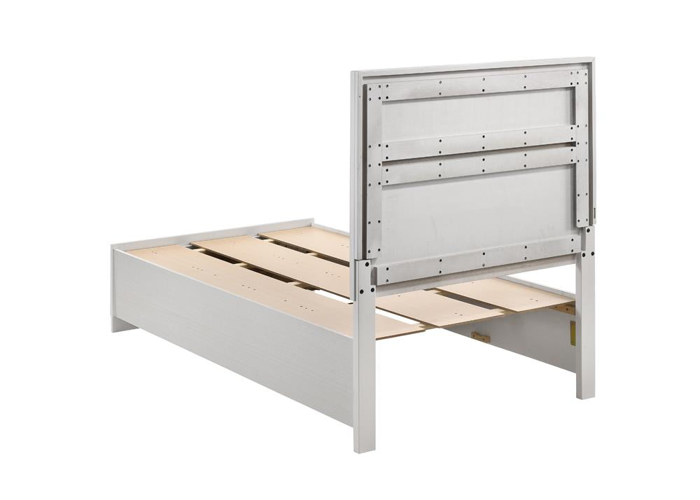 Miranda White Twin Storage Bed from Coaster - Luna Furniture