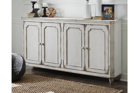 Mirimyn Antique White Accent Cabinet from Ashley - Luna Furniture