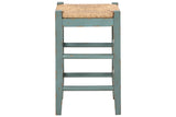 Mirimyn Teal Counter Height Barstool, Set of 2 from Ashley - Luna Furniture