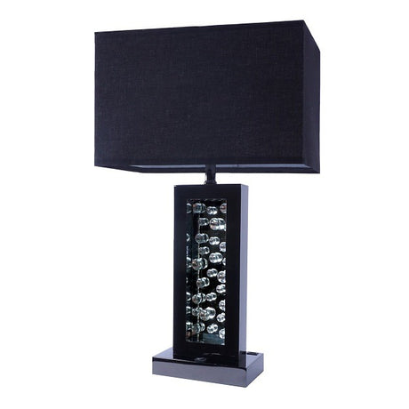 Monica Black Table Lamp from Crown Mark - Luna Furniture