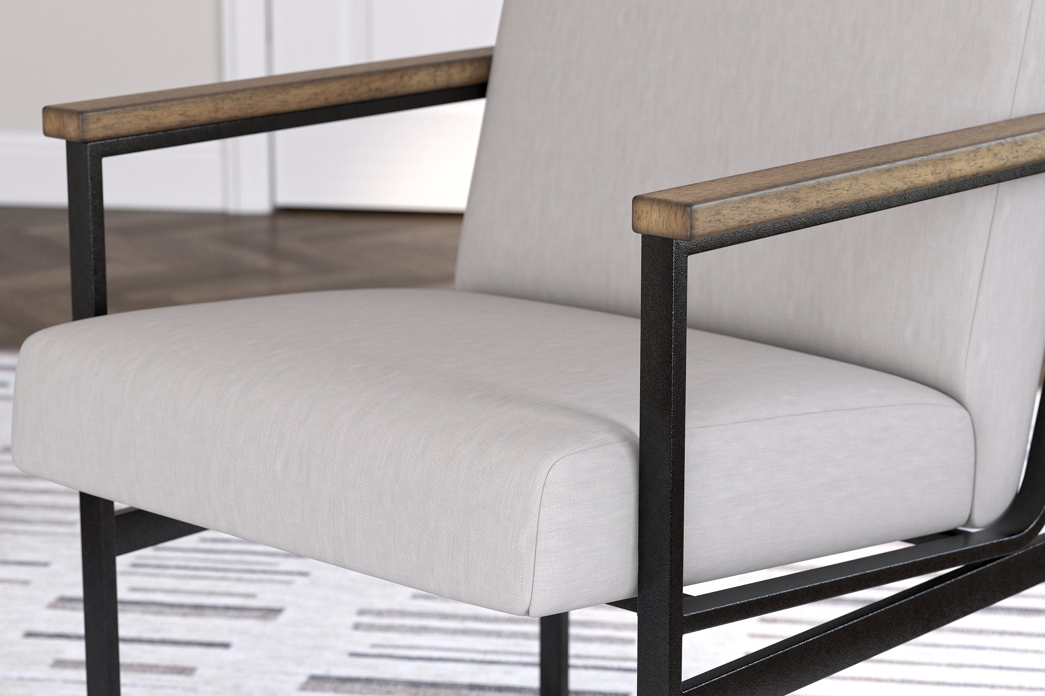Ashley Montia Light Brown Home Office Desk Chair - Luna Furniture