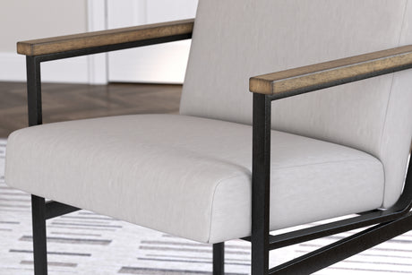 Montia Light Brown Home Office Desk Chair from Ashley - Luna Furniture