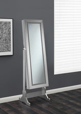 Moore Silver Jewelry Cheval Mirror from Coaster - Luna Furniture