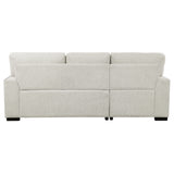 Morelia Beige LAF Storage Sleeper Sofa Chaise from Homelegance - Luna Furniture