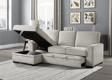 Morelia Beige LAF Storage Sleeper Sofa Chaise from Homelegance - Luna Furniture