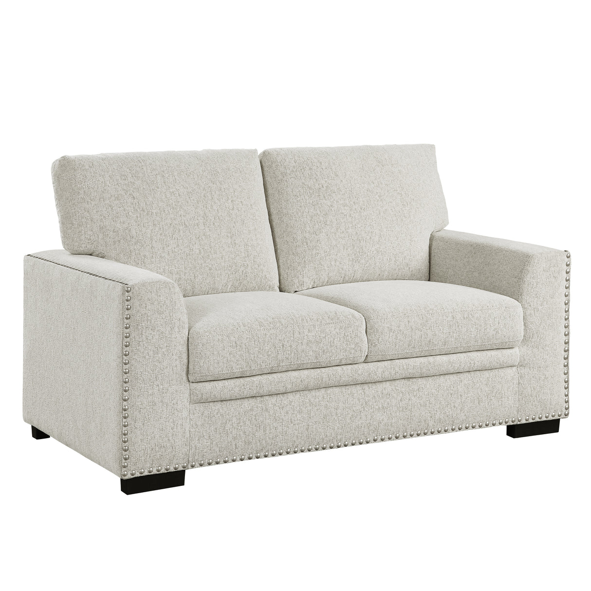 Morelia Beige Loveseat from Homelegance - Luna Furniture