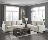 Morelia Beige Loveseat from Homelegance - Luna Furniture
