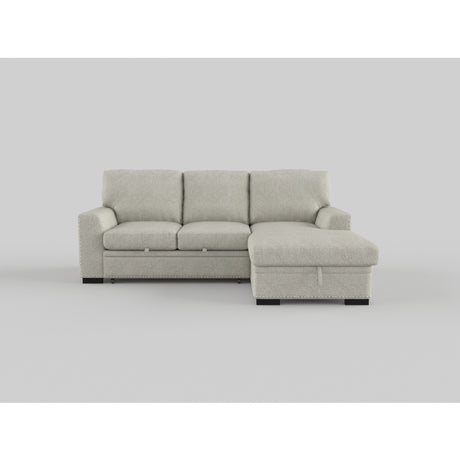 Morelia Beige RAF Storage Sleeper Sofa Chaise from Homelegance - Luna Furniture