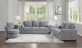 Morelia Dark Gray Loveseat from Homelegance - Luna Furniture