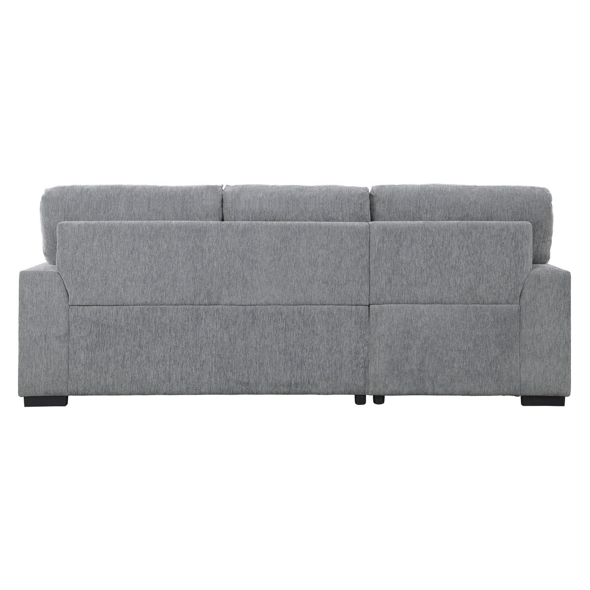 Morelia Gray LAF Storage Sleeper Sofa Chaise from Homelegance - Luna Furniture