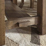 Moriville Grayish Brown Counter Height Set from Ashley - Luna Furniture