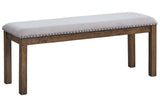 Moriville Grayish Brown Dining Bench from Ashley - Luna Furniture
