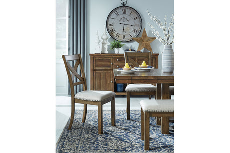 Moriville Grayish Brown Dining Extension Table from Ashley - Luna Furniture