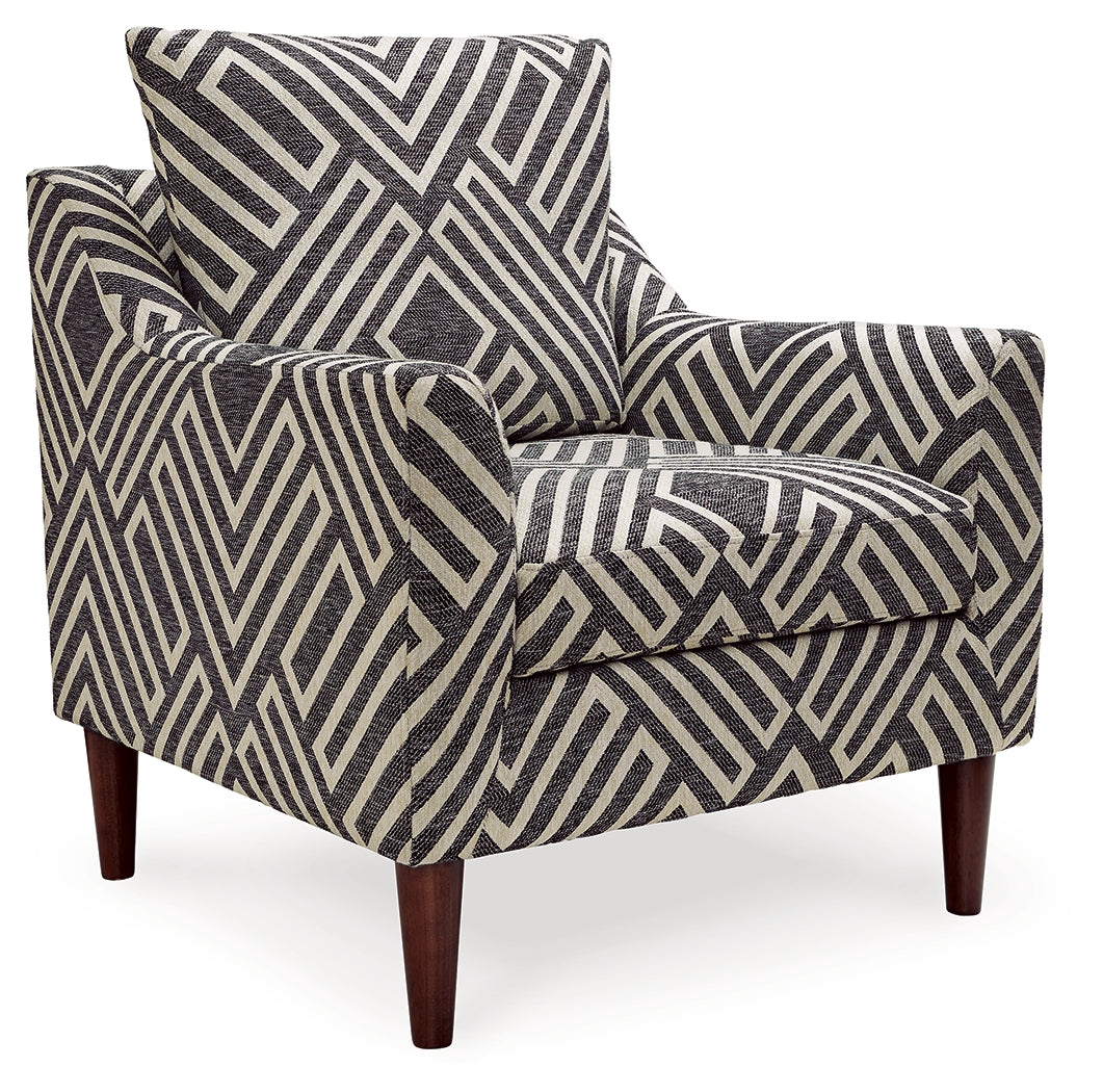 Morrilton Next-Gen Nuvella Natural/Charcoal Accent Chair from Ashley - Luna Furniture