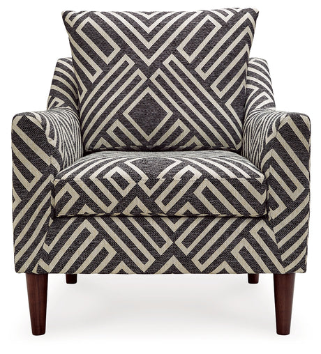 Morrilton Next-Gen Nuvella Natural/Charcoal Accent Chair from Ashley - Luna Furniture