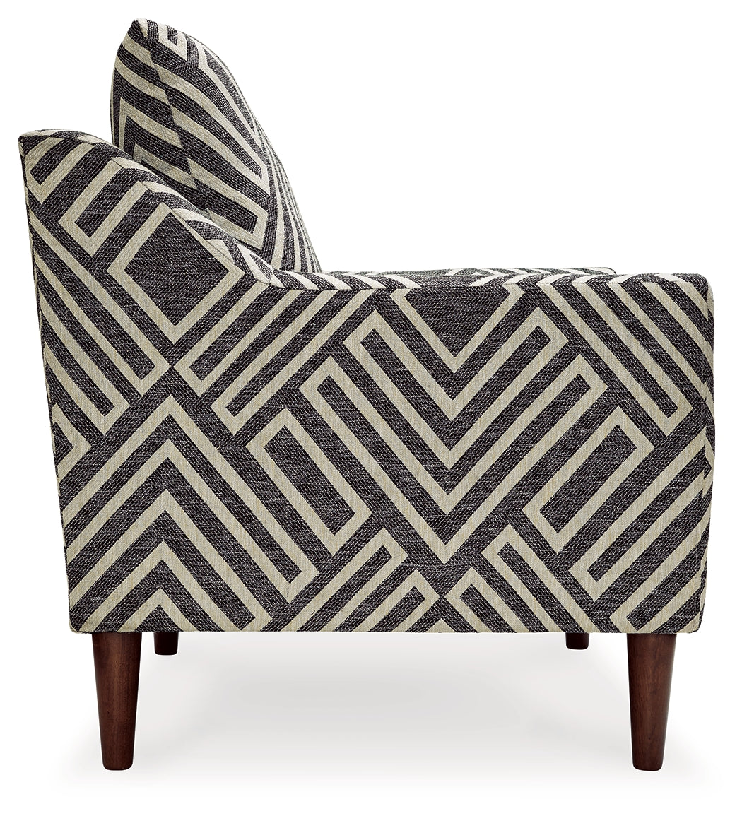 Morrilton Next-Gen Nuvella Natural/Charcoal Accent Chair from Ashley - Luna Furniture