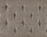 Motsinger Brown King Upholstered Panel Bed from Homelegance - Luna Furniture
