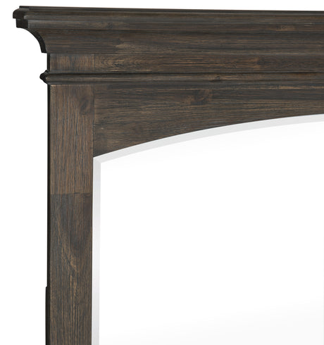 Motsinger Brown Mirror (Mirror Only) from Homelegance - Luna Furniture
