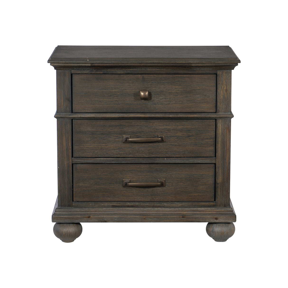 Motsinger Brown Nightstand from Homelegance - Luna Furniture
