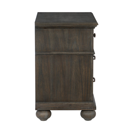 Motsinger Brown Nightstand from Homelegance - Luna Furniture