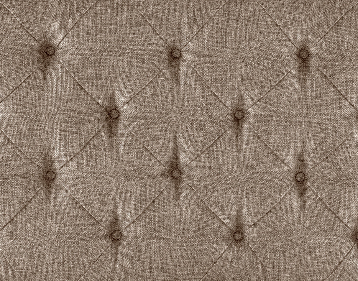 Motsinger Brown Queen Upholstered Panel Bed from Homelegance - Luna Furniture