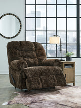 Movie Man Chocolate Recliner from Ashley - Luna Furniture