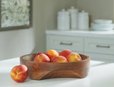 Myrtewood Natural Bowl from Ashley - Luna Furniture
