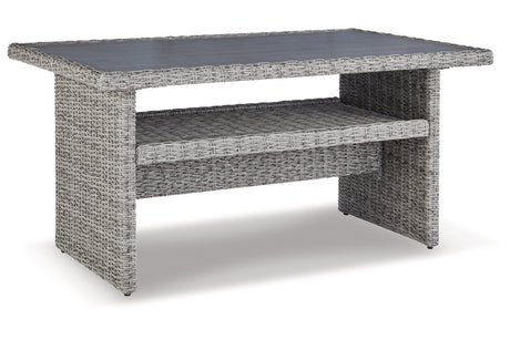 NAPLES BEACH Light Gray Outdoor Multi-use Table from Ashley - Luna Furniture
