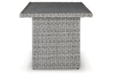 NAPLES BEACH Light Gray Outdoor Multi-use Table from Ashley Furniture - Luna Furniture