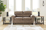 Navi Fossil Loveseat from Ashley - Luna Furniture