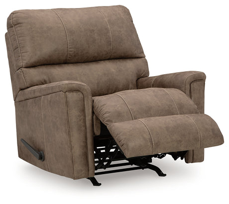 Navi Fossil Recliner from Ashley - Luna Furniture