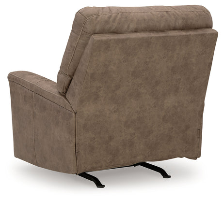 Navi Fossil Recliner from Ashley - Luna Furniture