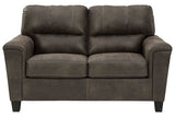 Navi Smoke Loveseat from Ashley Furniture - Luna Furniture