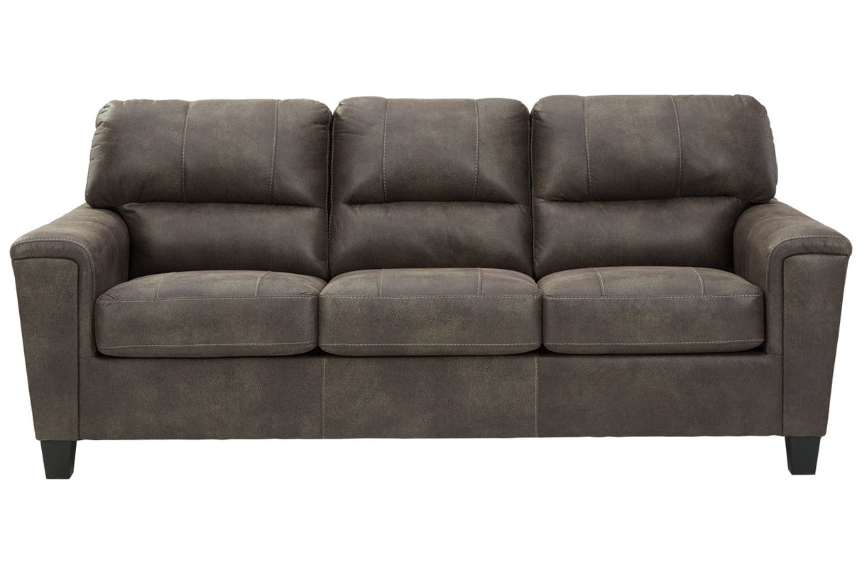 Navi Smoke Queen Sofa Sleeper from Ashley - Luna Furniture
