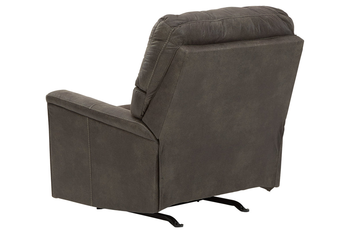 Navi Smoke Recliner from Ashley Furniture - Luna Furniture