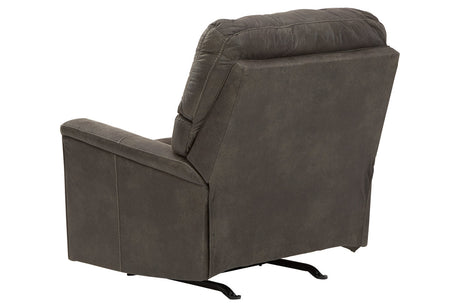 Navi Smoke Recliner from Ashley - Luna Furniture