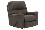 Navi Smoke Recliner from Ashley Furniture - Luna Furniture