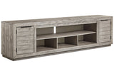 Naydell Gray 92" TV Stand from Ashley - Luna Furniture