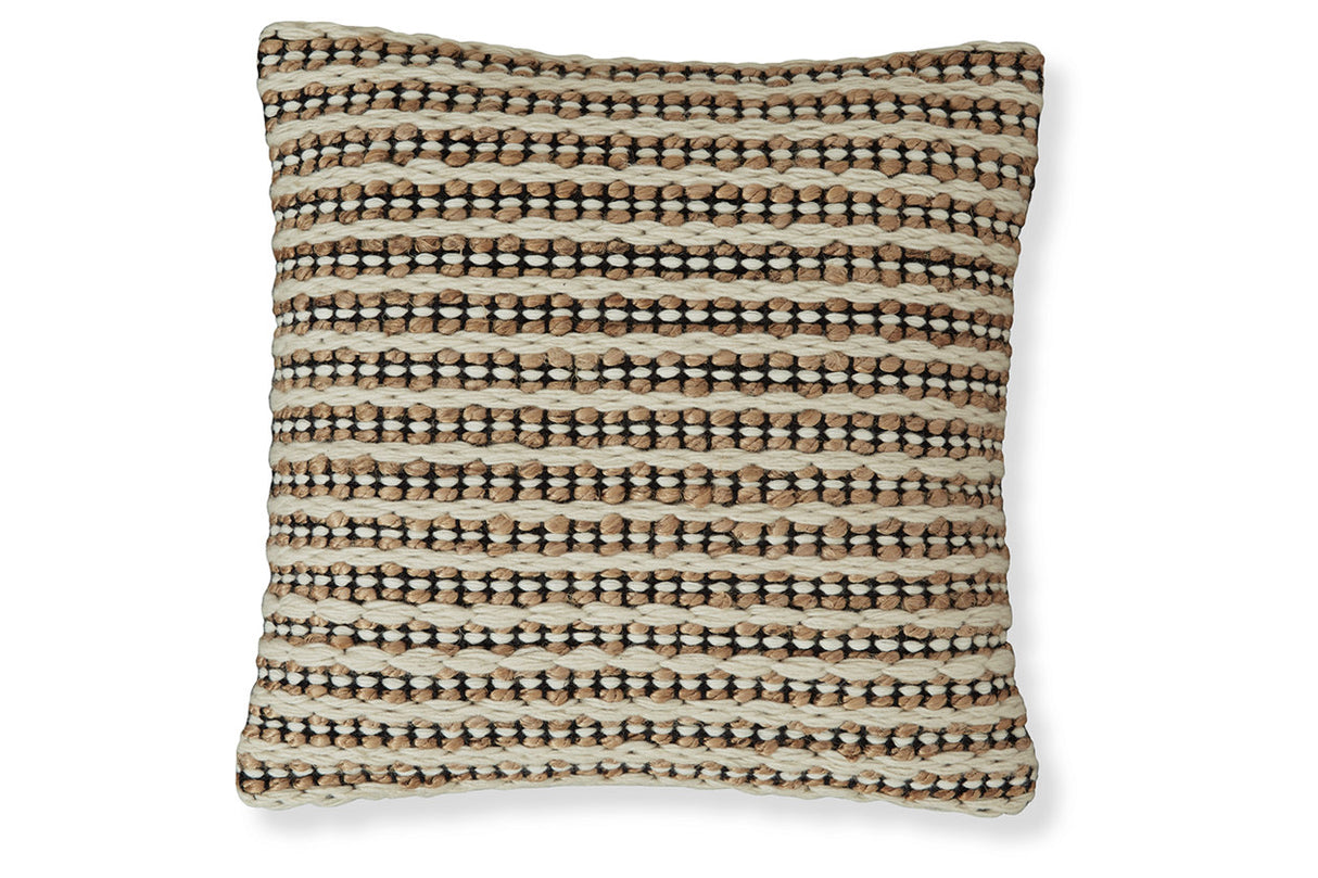 Nealington Brown/Black/White Pillow from Ashley - Luna Furniture