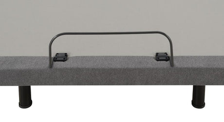 Negan Gray and Black Eastern King Adjustable Bed Base from Coaster - Luna Furniture