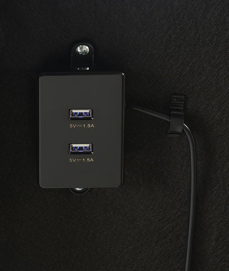 Negan Gray and Black Twin XL Adjustable Bed Base from Coaster - Luna Furniture