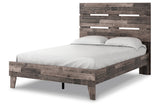Neilsville Multi Gray Full Platform Bed from Ashley - Luna Furniture
