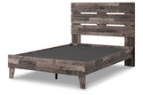 Neilsville Multi Gray Full Platform Bed from Ashley - Luna Furniture