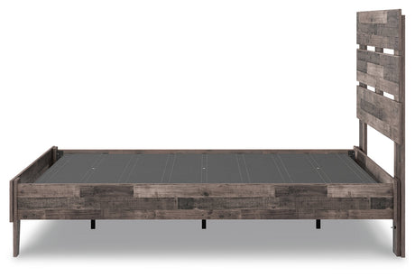 Neilsville Multi Gray Full Platform Bed from Ashley - Luna Furniture