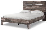 Neilsville Multi Gray Queen Platform Bed from Ashley - Luna Furniture