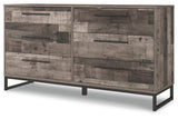 Neilsville Multi Gray Youth Platform Bedroom Set from Ashley - Luna Furniture